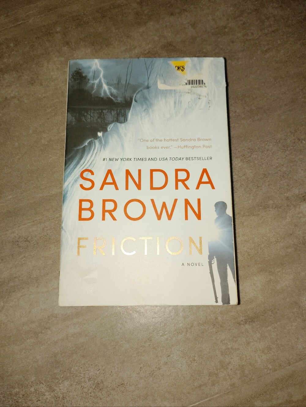 Friction Sandra Brown Paperback Romantic Suspense Thriller Mystery Novel
